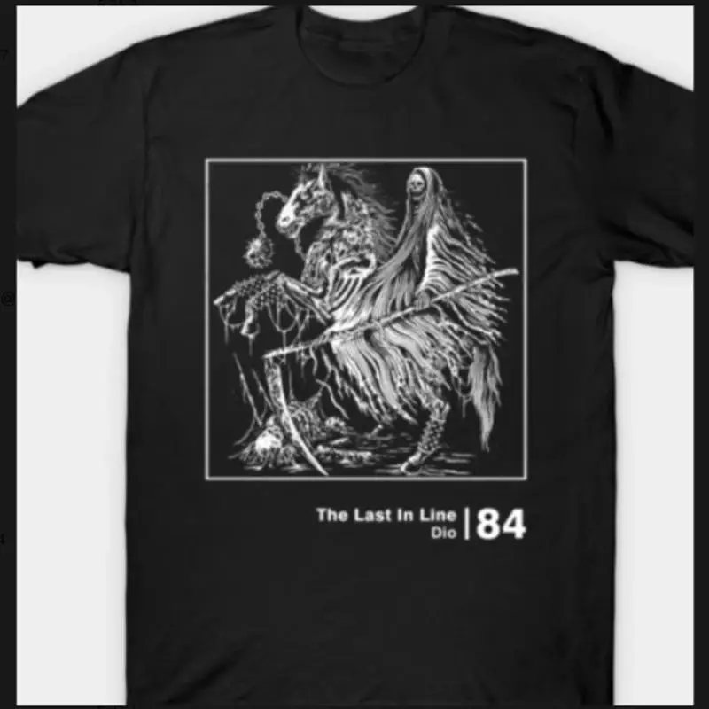 Dio Last In Linet T Shirt New Unisex Gift Christmas