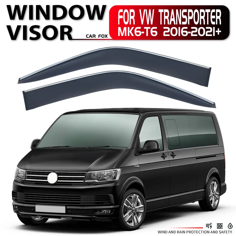 

For VW Transporter T5 T6 Car Window Visor Awning Shelters Windshield Side Window Rain Guard Shade Auto Accessories Car Styling