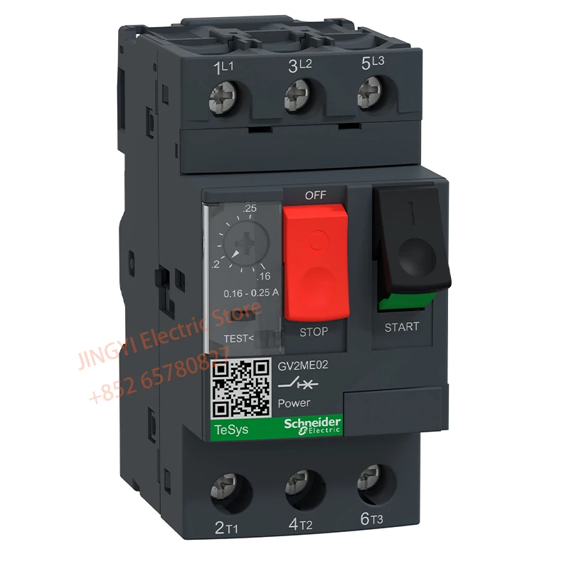 Schneider GV2 ME Motor Thermomagnetic circuit breaker, push button (control) GV2ME02 GV2ME03 GV2ME06 GV2ME10 GV2ME20