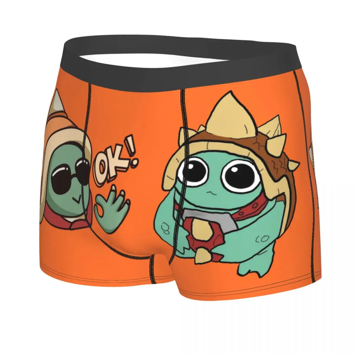 League Of Legends Game Rammus Ok Men Boxer Briefs Highly Breathable Underpants Top Quality Print Shorts Birthday Gifts