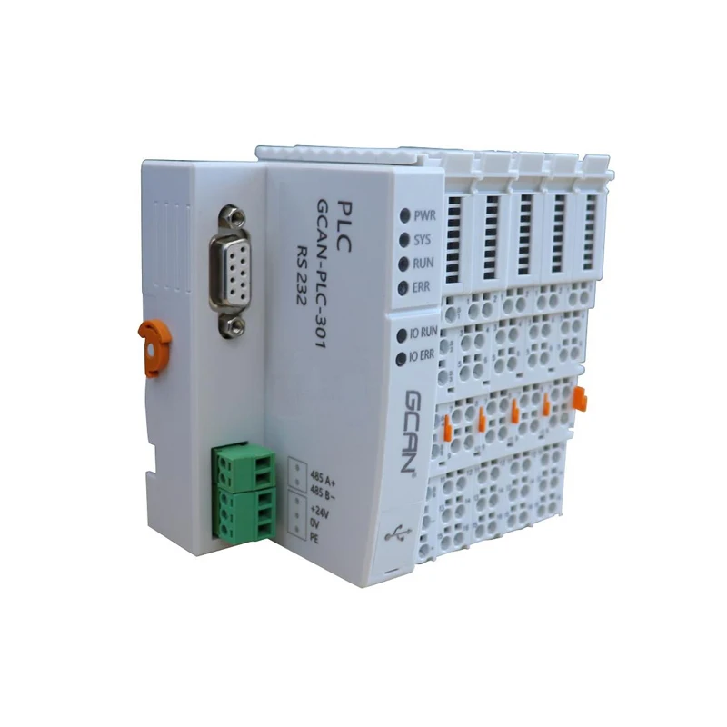 

Programmable Logic Controller PLC With CAN Bus RS485 RS232 Interface Supporting CANopen Modbus RTU Communication Protocol