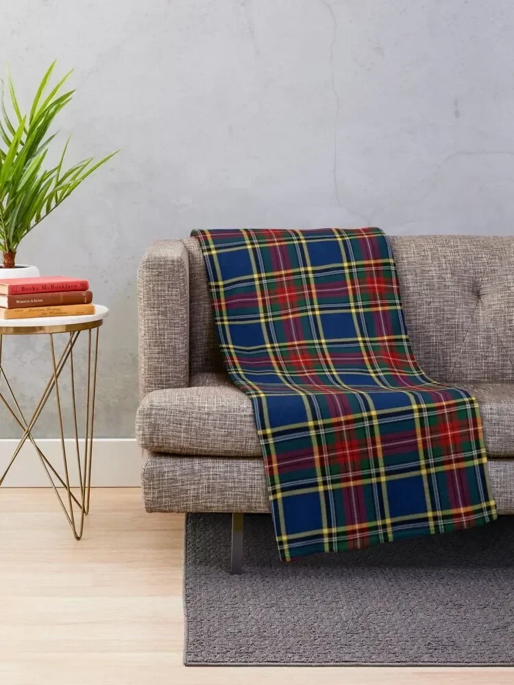 Clan MacBeth Tartan Throw Blanket Furry Blankets For Sofas Plaid on the sofa Blankets