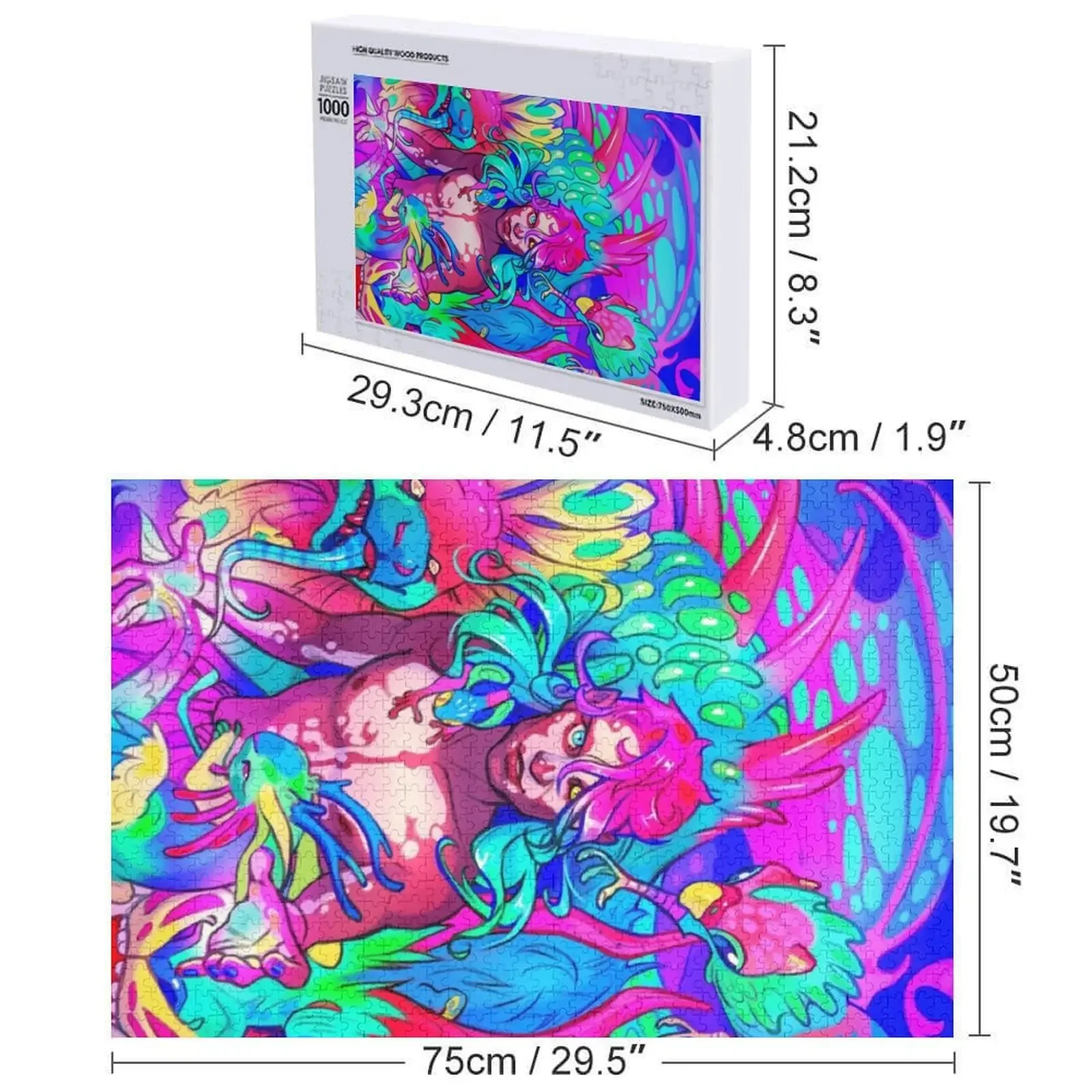 Alebrijes Jigsaw Puzzle Christmas Gifts Game Children Puzzle