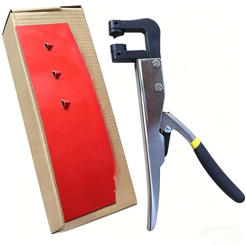 Advertising Stainless Steel Luminous Character Punching Pliers Metal Drainage Hole Leak Proof Special Pliers