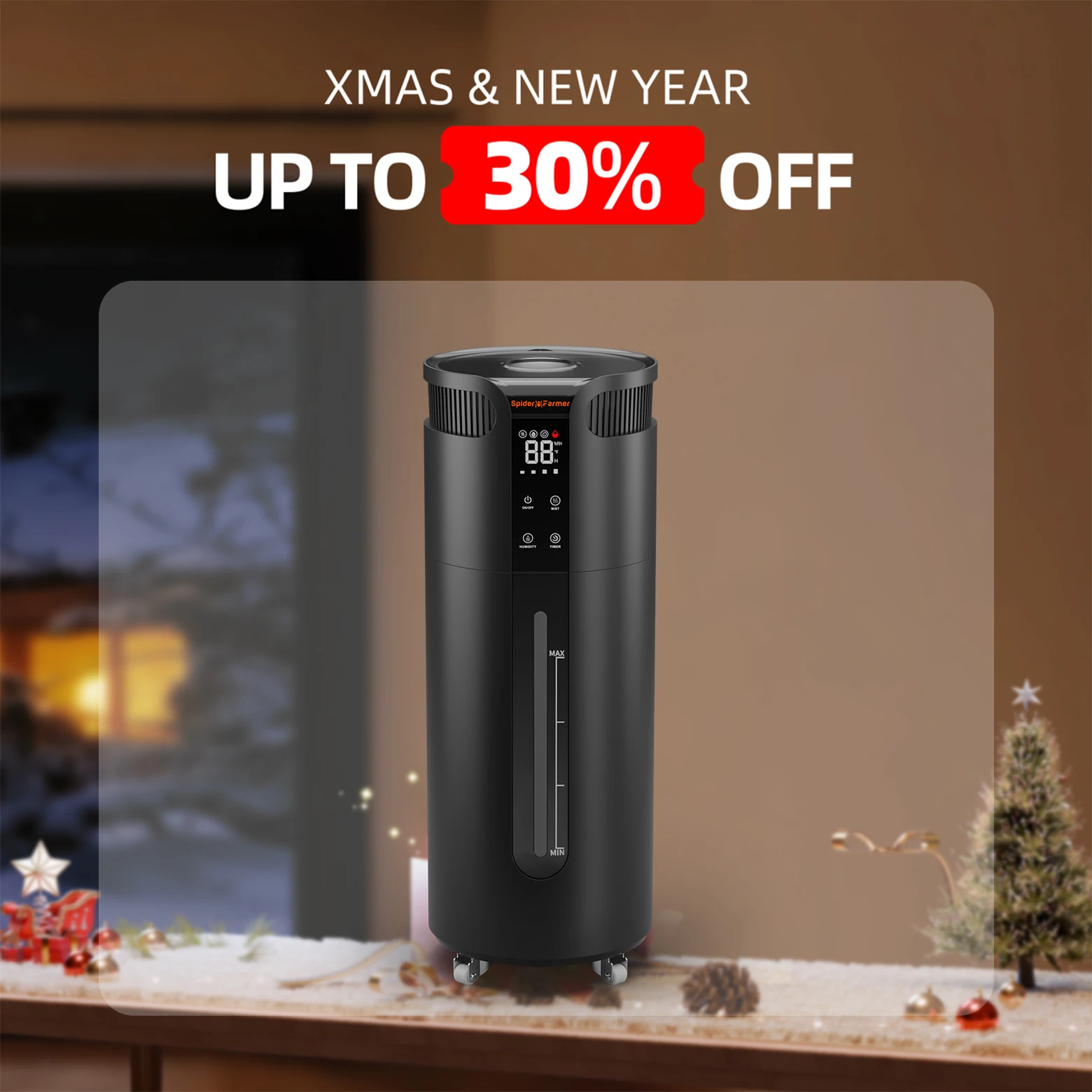 Spider Farmer 16L Air Humidifier Mist Purifier Indoor for Commercial Plant Grow