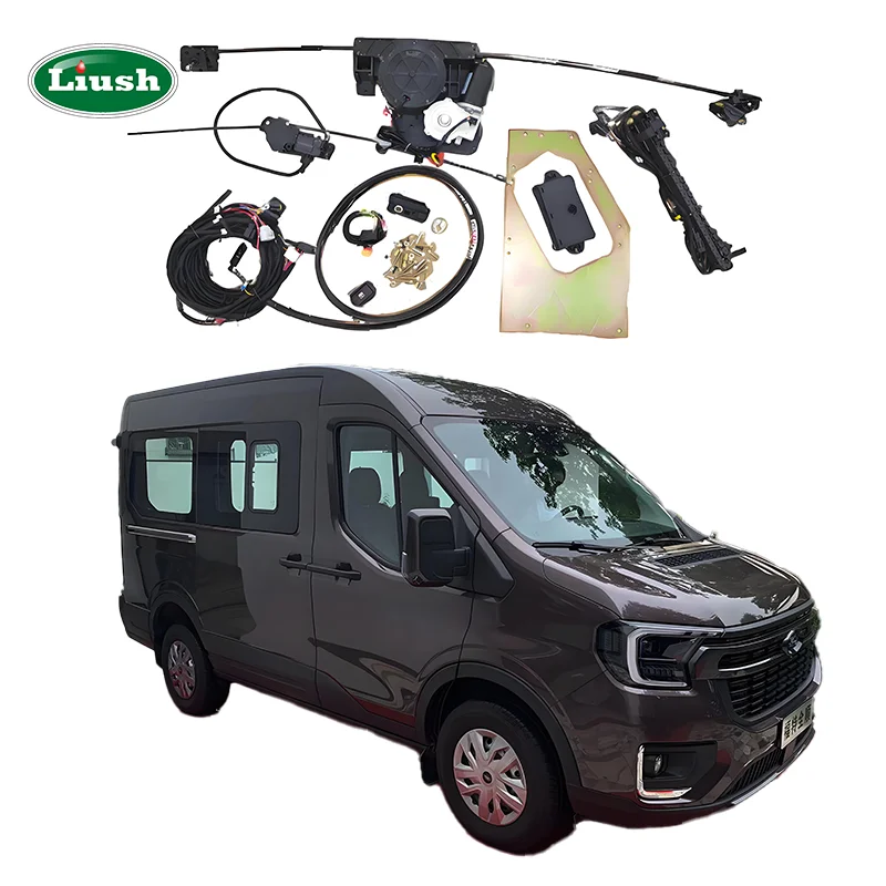 

New Electric Middle Car Door For Iveco Business Van Remote Control Smart Power Sliding Car Door For Ford Transit V363