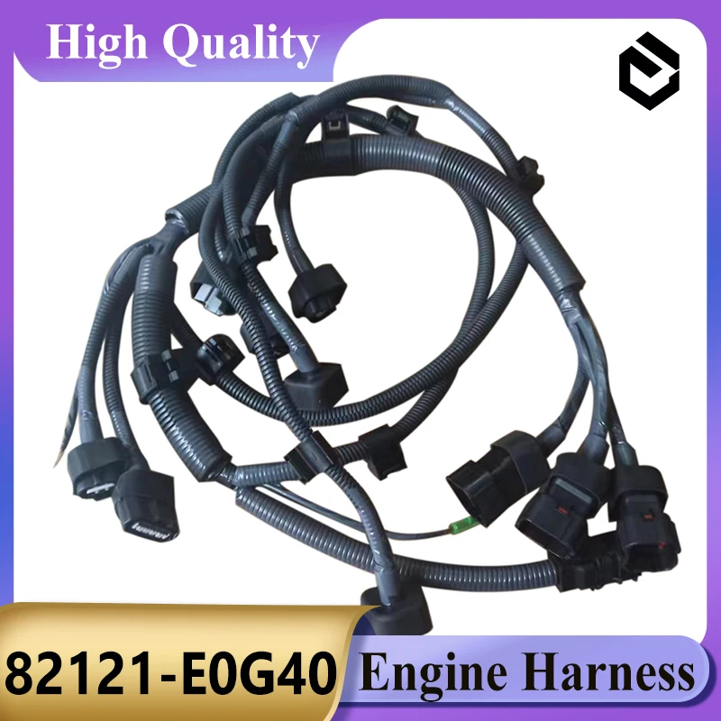 VH82121-E0G40 J05E Engine Wire Harness 82121-E0G40 for Engine J05E Kobelco SK200-8 SK250-8 Excavator Parts