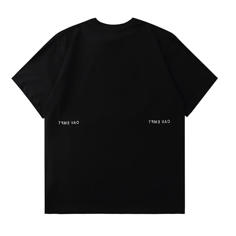 Men's Street Cav Empt C.E Short-sleeved T-shirt Embroidery Print Design Breathable Light Cotton CAVEMPT Japan Style Trend Brand