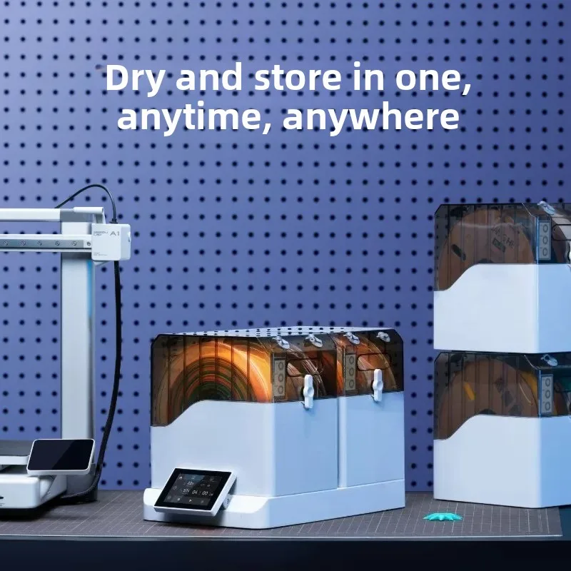 3D Printing Filament Dryer Box E1 Heated Moisture‑Proof Dust‑Resistant Storage Container For PLA ABS Consumable Parts