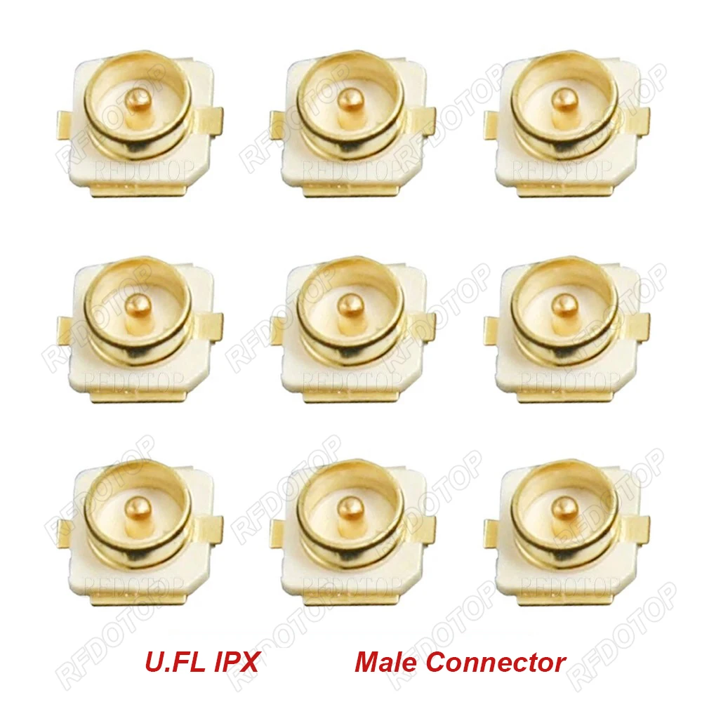 20PCS/Lot U.FL IPX IPX1/MHF3/MHF4 Male Plug WiFi Antenna Socket IPX SMT PCB RF Coaxial WiFi Connector Antenna Board Terminal