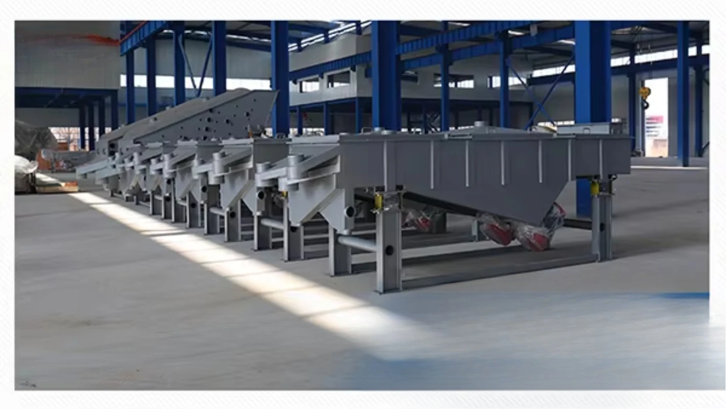 Hot Vibrating Screen Price Gypsum Powder Screening Vibrator Sieve Explosion-proof Linear Sifter Vibration Separator Machine