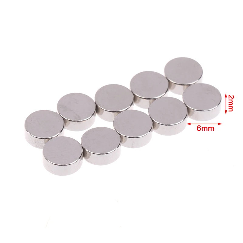 10Pcs AS5600/5047 Encoder Sensor Magnets, Radial Magnetization for Position Detection Systems