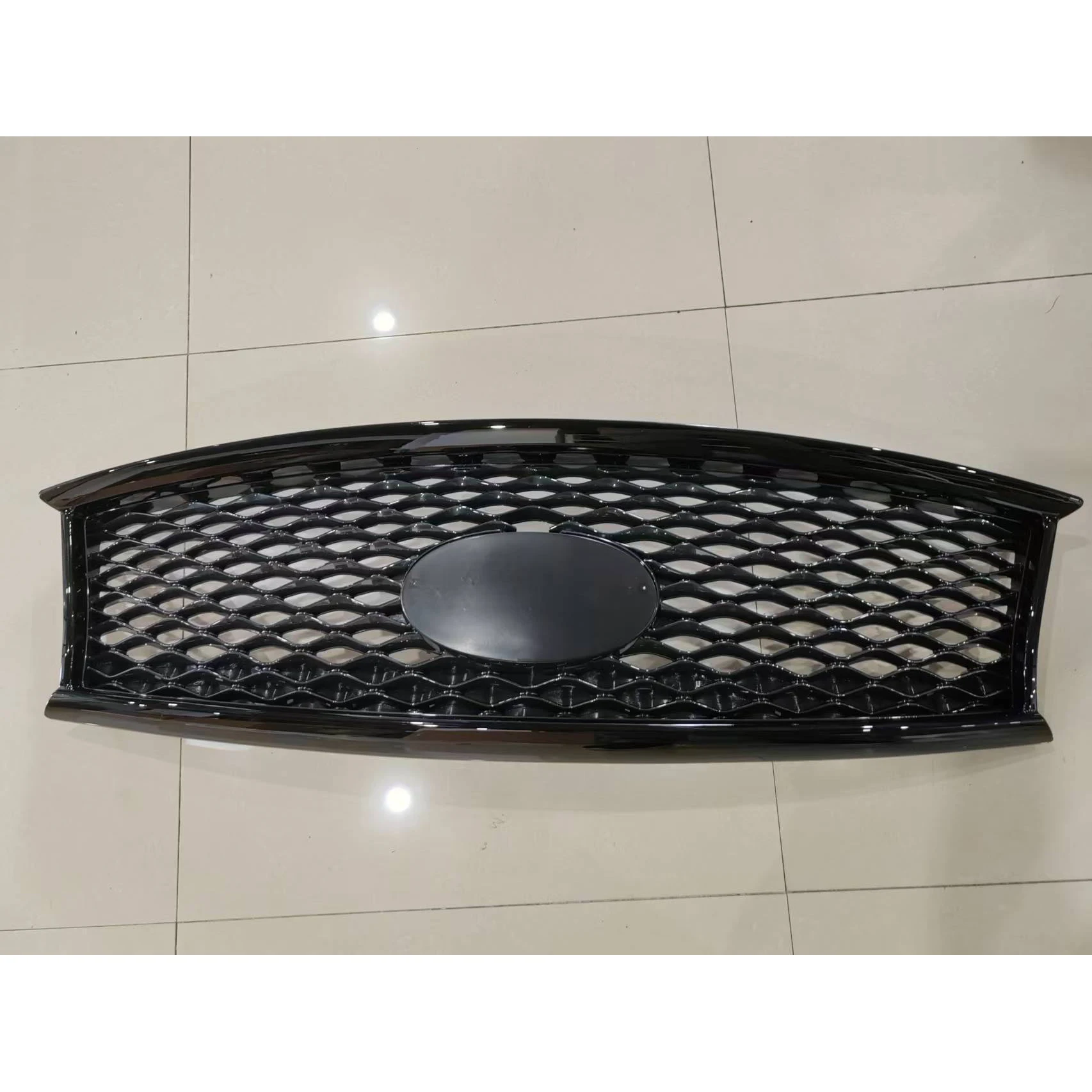 

Applicable to the all-black middle grille frame OE 62070-6WP0A for Infiniti QX70 Honeycomb Edition