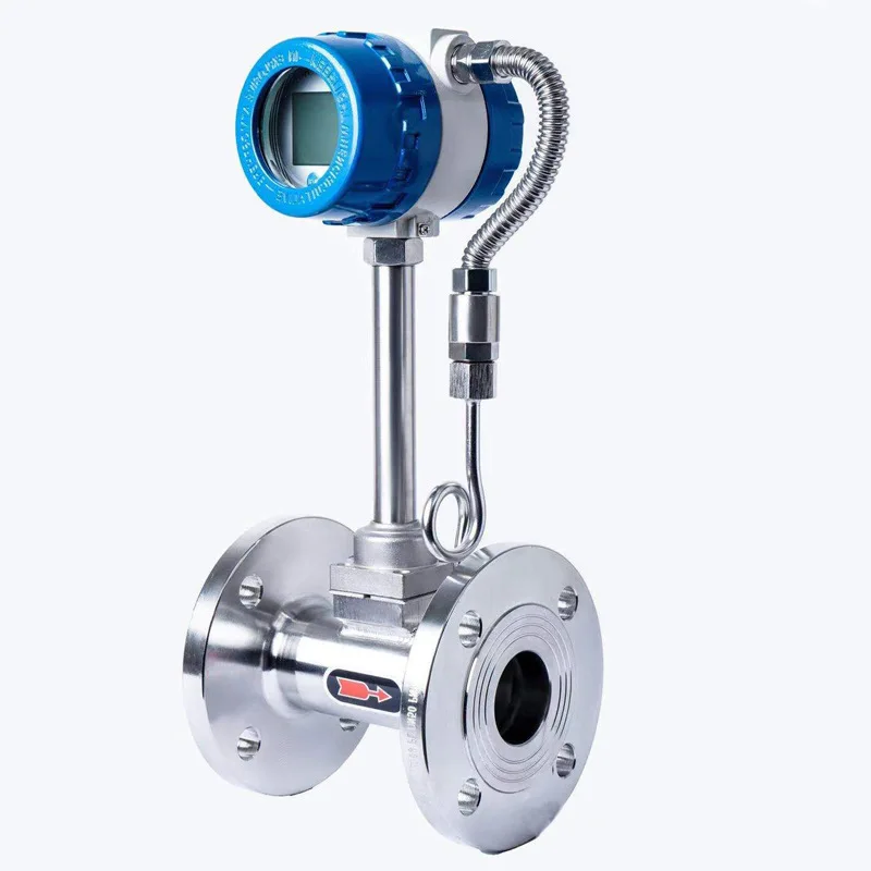 Intelligent high-precision high-temperature boiler generator superheated steam saturated steam compressed air vortex flow meter