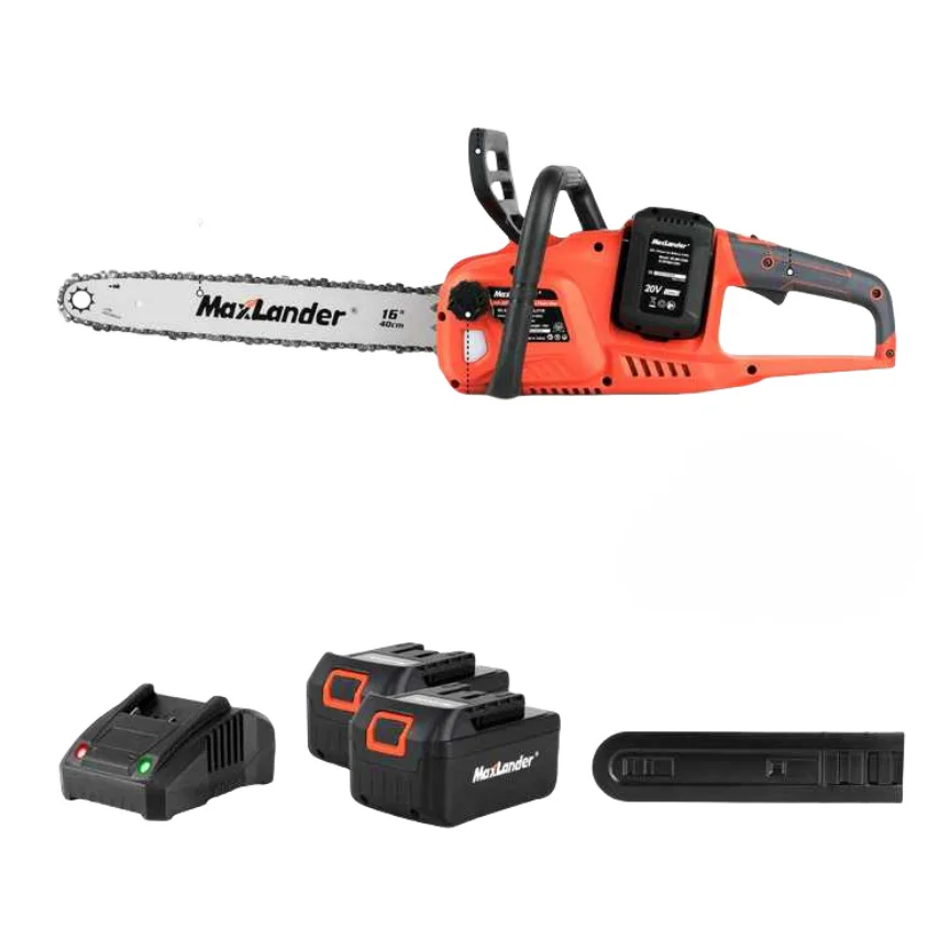 

40V Lithium Battery Power Tools Garden Electrical Brushless Batteries Chainsaw Cordless Electric Chain Saw