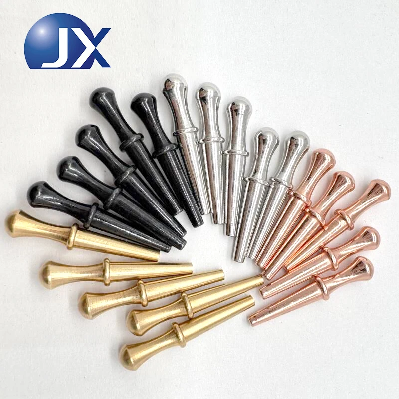 20pcs Metal Cribbage Pegs 28.6mm Durable Game Scoring Nails for 1/8 Hole Board Accessories Replacement Parts