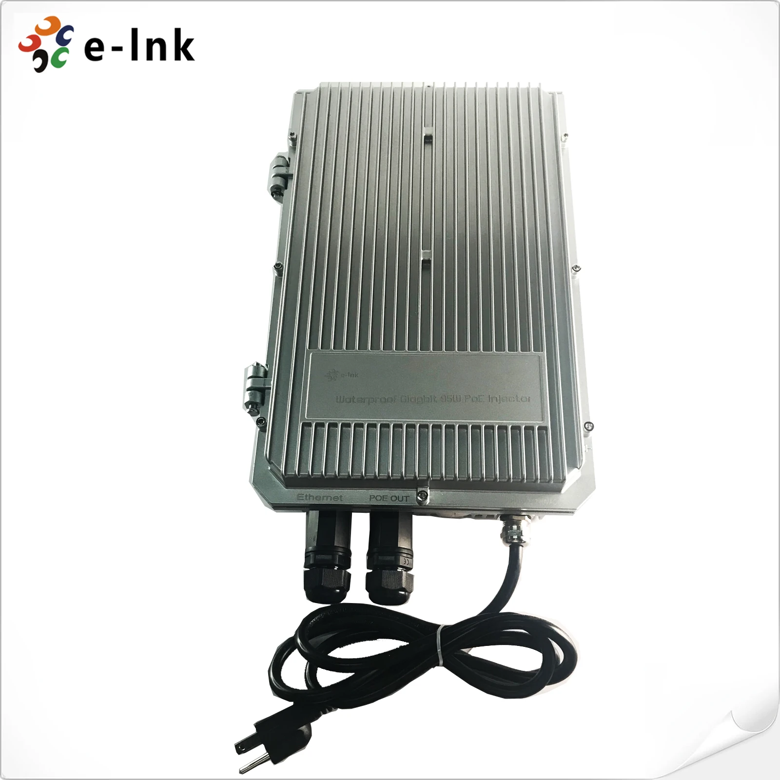 30W Outdoor Industrial IP67 Waterproof 802.3at PoE+ Injector