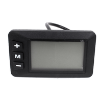 G9-Electric Bike Ebike Accessories Controller G51 LCD Display 5Pin Electric Scooter Accelerator Waterproof Connector