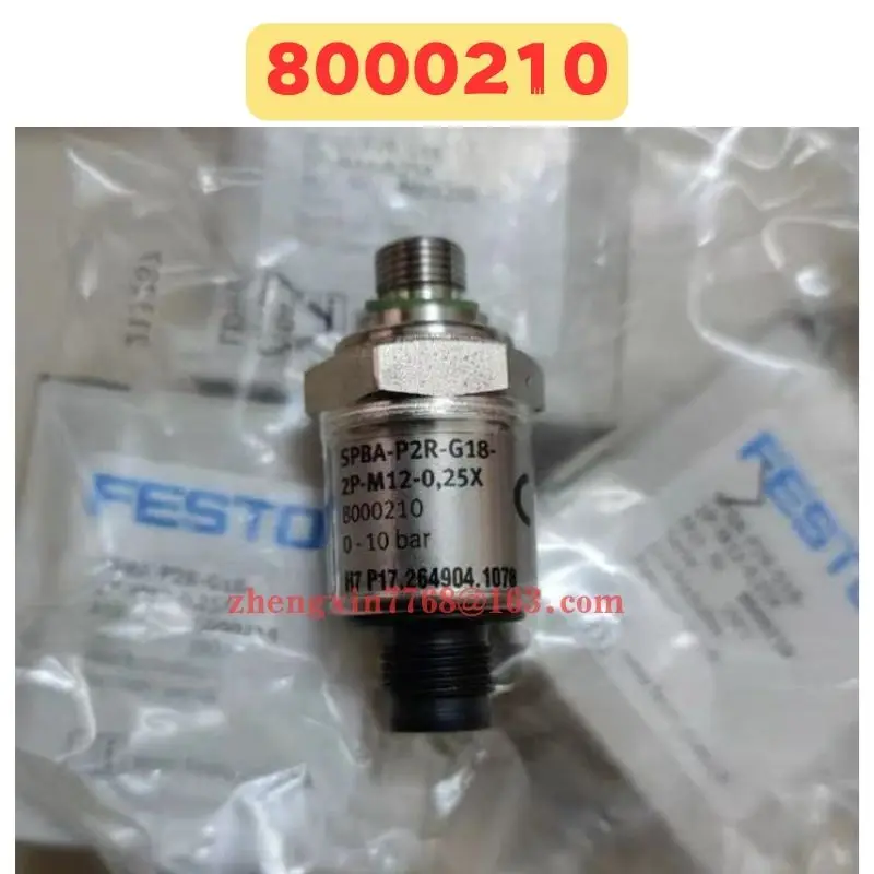 

Brand New 8000210 SPBA-P2R-G18-2P-M12-0.25X Pressure Sensor