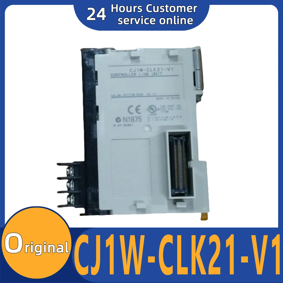 

Brand new original module CJ1W-CLK21-V1CJ1W-TC001CJ1W-DRM21