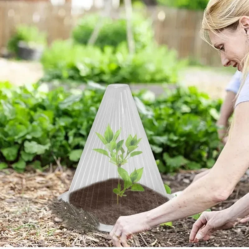 20/1x Plant Garden Protective Cover Protected From Insects and Frost  Weather Garden Accessories for Lawn Care Plastic Bell Cover - AliExpress 15