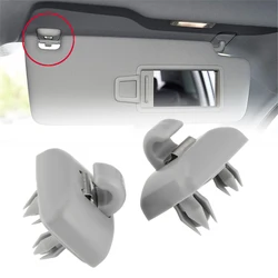 1Pcs for Audi A1 A3 A4 A5 Q3 Q5 S3 S4 S5 TT Allroad 8U0857562A Grey Interior Gray Sun Visor Clip Holder Hook Bracket Hanger