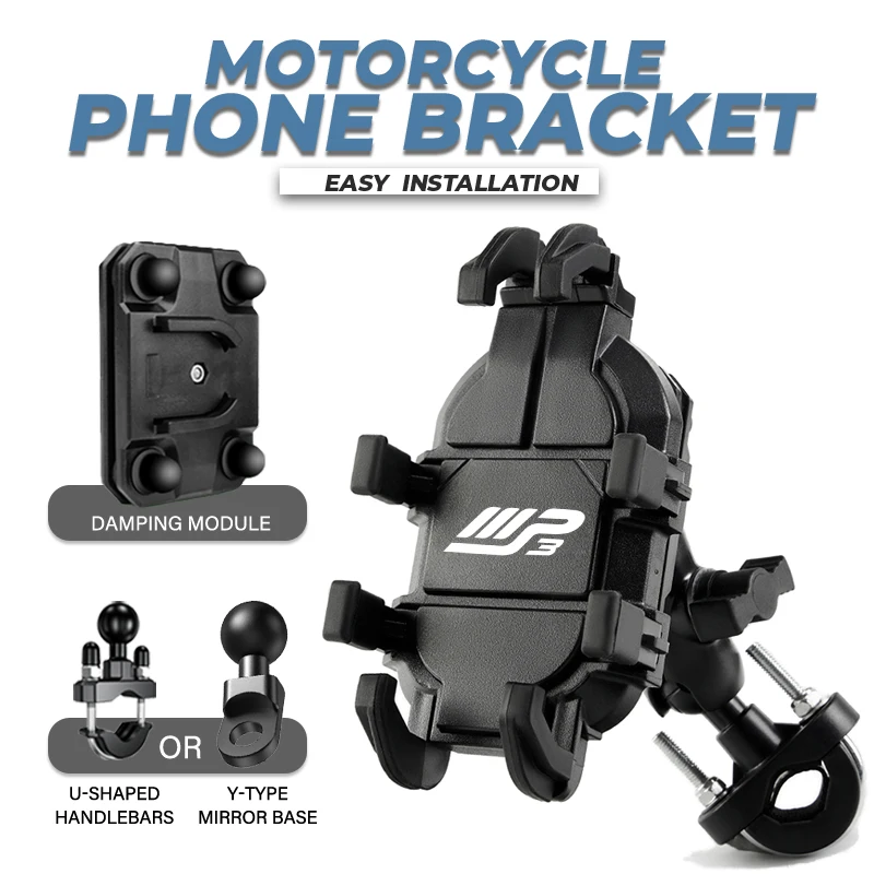 Soporte para teléfono móvil de motocicleta, soporte de montaje de navegación GPS para Piag gio MP3 Scooter MP3300 MP3500 HPE, accesorios deportivos