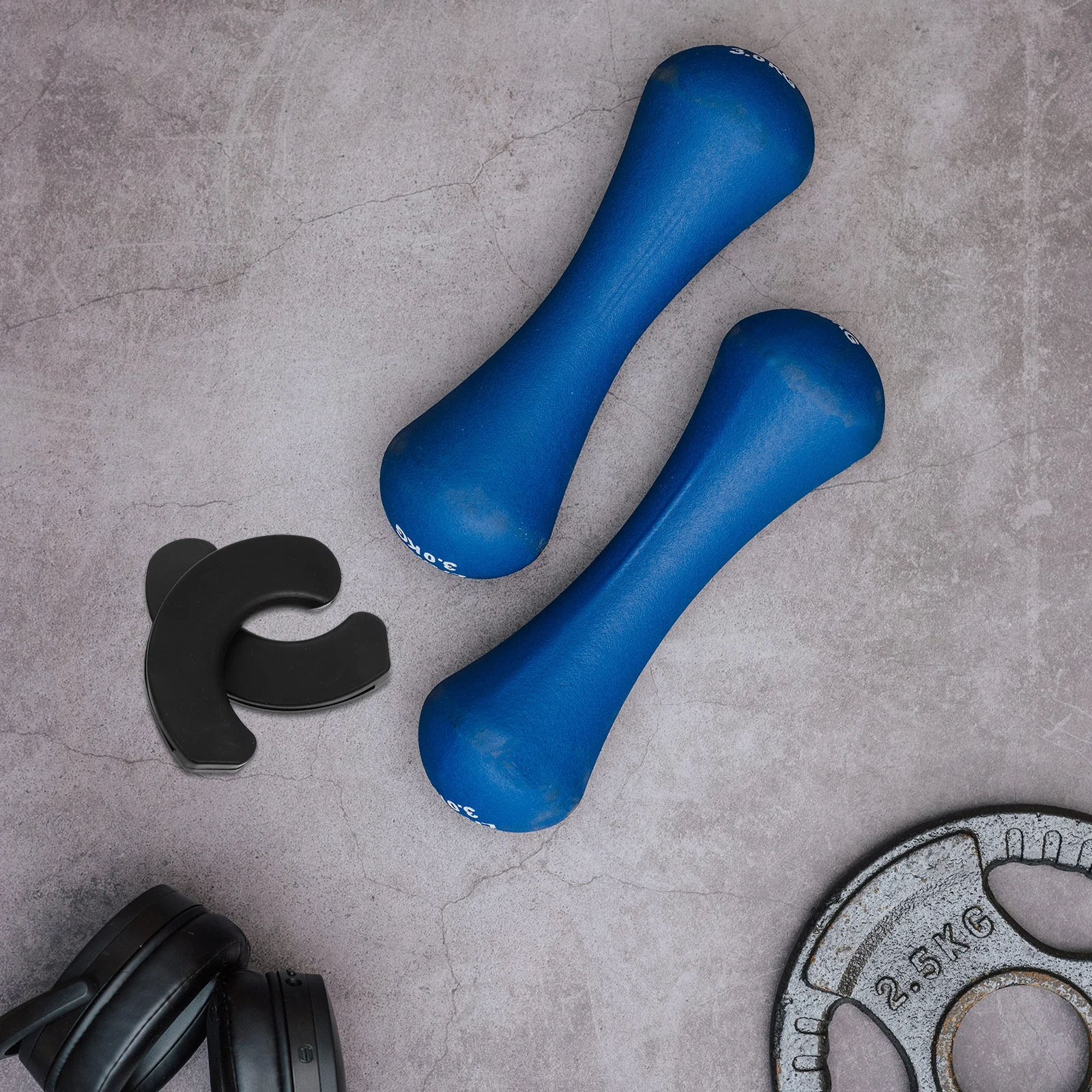 

20Pcs Non-Slip Dumbbell Holder Fitness Gear Protection Pads For Strength Training