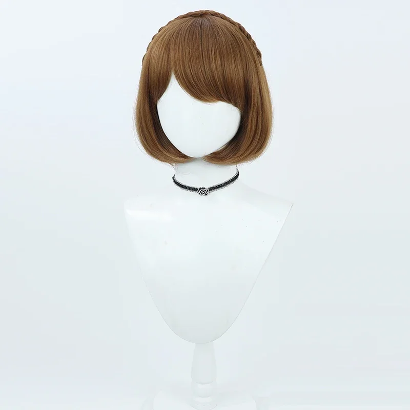 Game Uma Musume Pretty Derby Yukino Bijin Cosplay Wig Ears Tail Halloween Party Costume Prop Synthetic Hair Heat Resistant Fiber