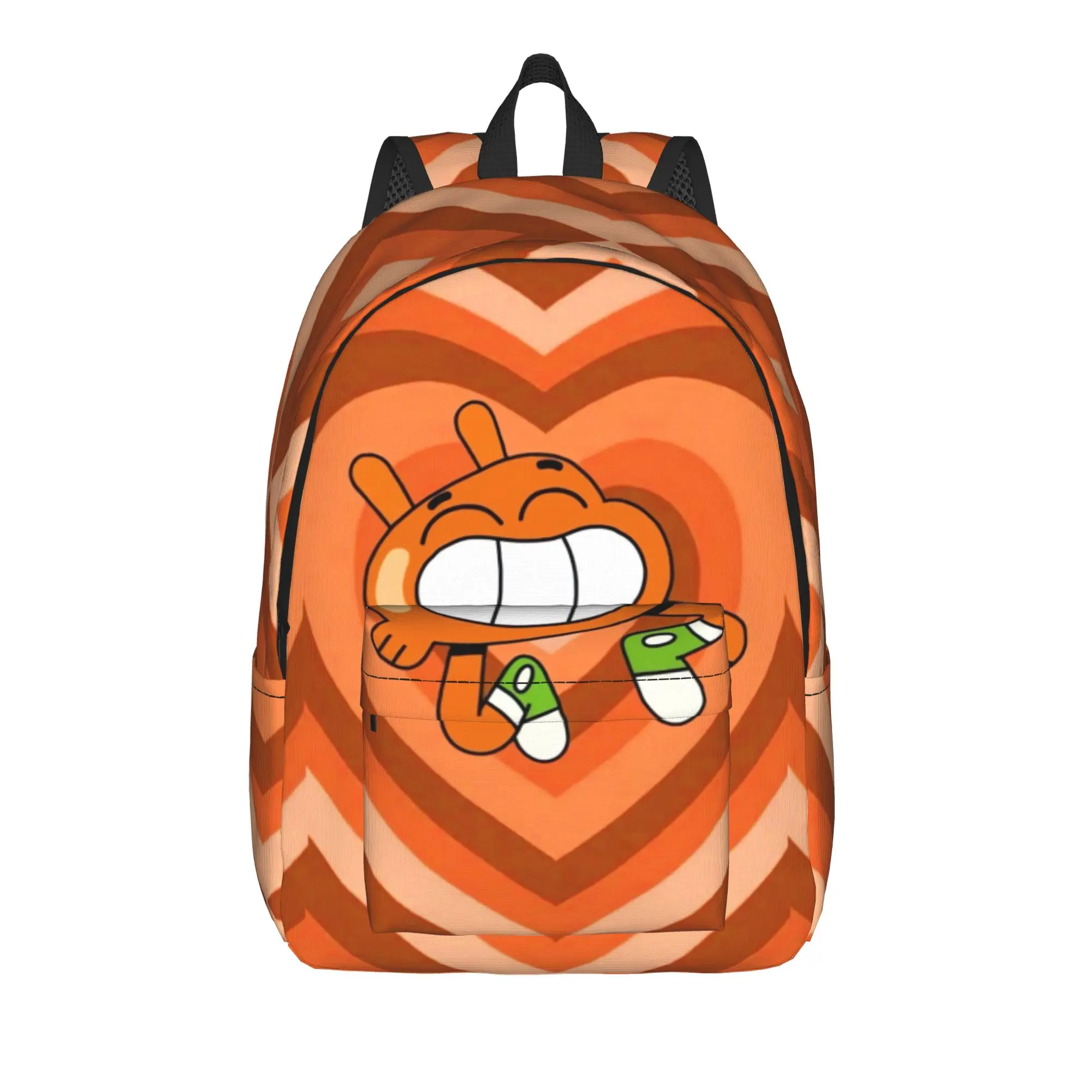 Gumball Gum Ball Watterson Amazing Cartoon Backpack Outdoor Backpacks Student Unisex Colorful Big High School Bags Rucksack