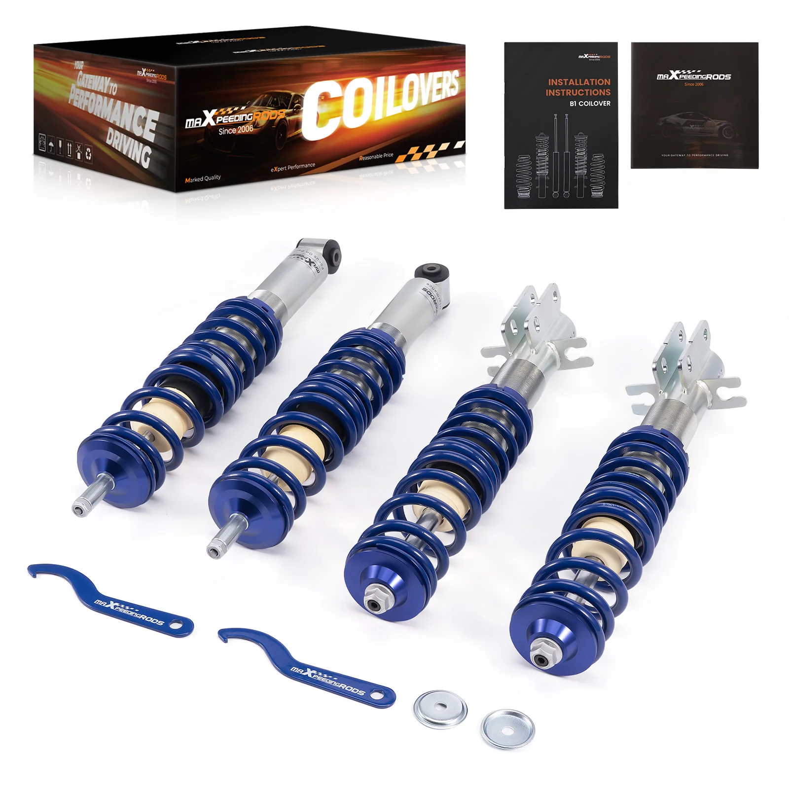 

Регулируемая по высоте койловерная подвеска Street для VW Volkswagen Golf MK1 Rabbit