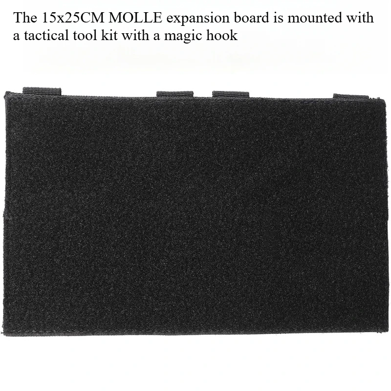 Tactical Kit Molle Velcro Tactical Vest Armband Adapter Sticker Tactical Vest Expansion Board