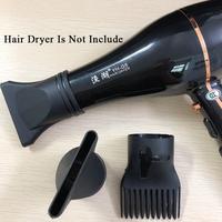 1pcs Plastic Salon Replacement Blow Flat Dryer Drying Concentrator Black Nozzle Styling Tool Hood Cover Wide Narrow Size