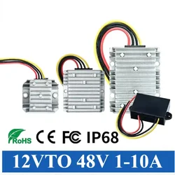 12V to 48V 3A 5A 6A 10A Step Up DC DC Power Converter 12 Volt to 48 Volt Voltage Boost Power Supply Module Regulator Car Charger