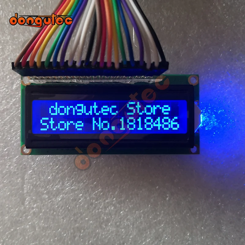 162 1602 16X2 1602A حرف وحدة عرض LCD شاشة LCM أحمر أخضر أبيض برتقالي أصفر على خلفية سوداء سلبية FSTN 5 فولت