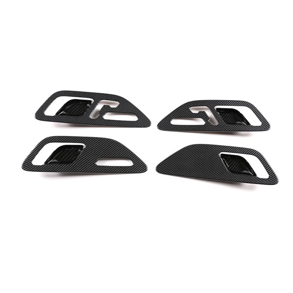 

Car Inner Door Handle Bowl Frame Cover For Mercedes Benz C Class W206 2022 ABS Interior Trim Auto Accessories