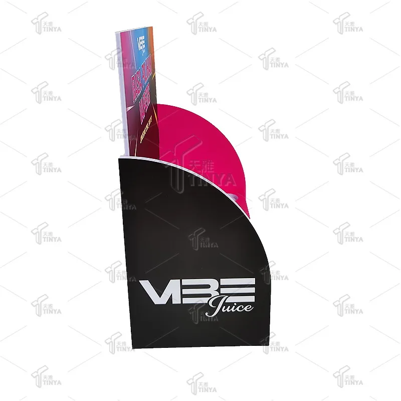 custom.Detachable Printing PVC Material  Desktop Display Stand Shelves