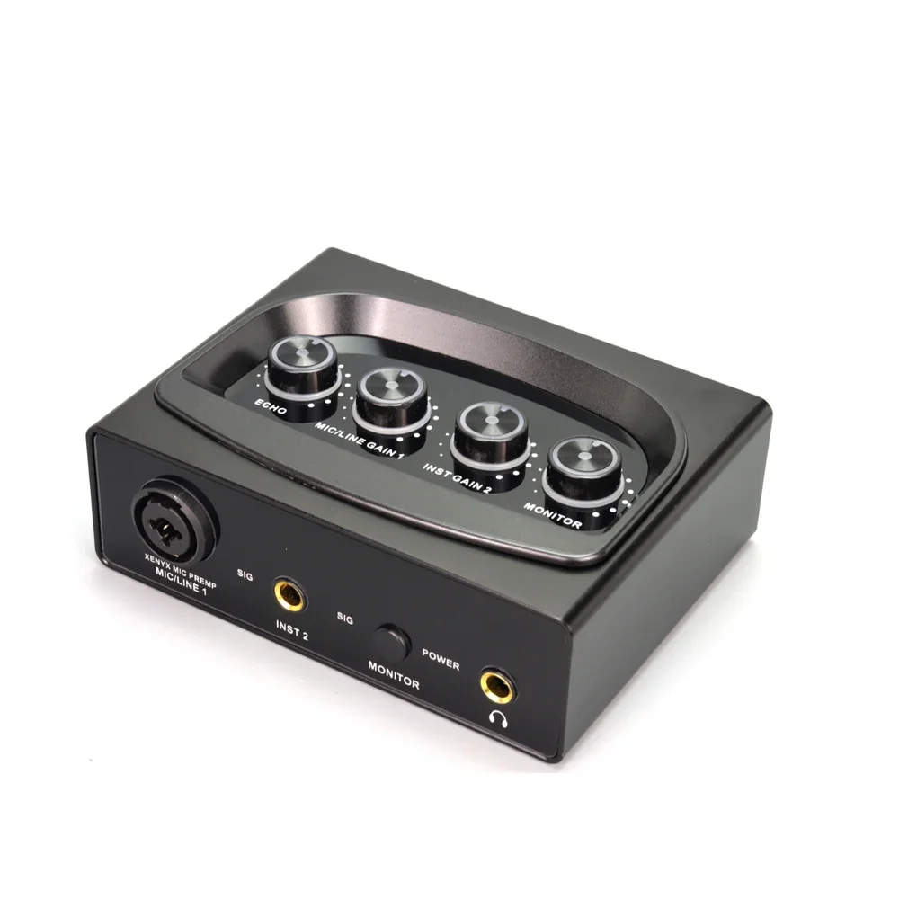 Baobaomi Factory wholesale external recording music DSP usb sound card mixer audio interface