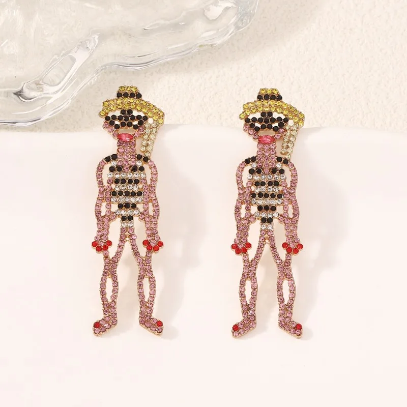 

Популярные серьги, инкрустированные бриллиантами, элегантные, универсальные, в стиле легкой роскоши, модные, для женщин