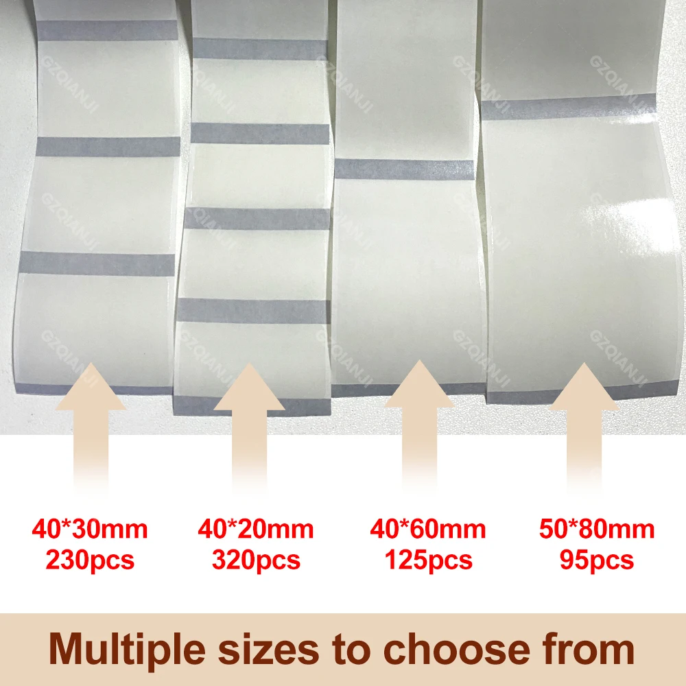 Niimbot B21 Transparent Label Thermal Paper Roll Circle 3 5 10 Rolls Sticker Self Adhesive Small Self Adhesive Label Papers Roll