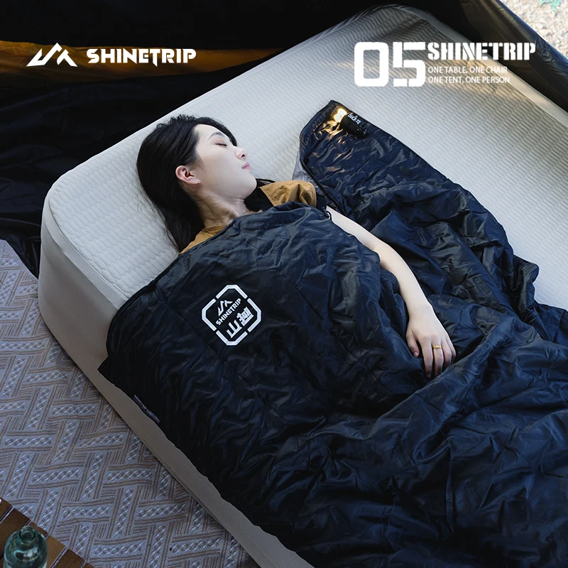 

Спальный мешок ShineTrip 2026: мягкий, комфортный, дышащий, портативный, с возможностью соединения, сохраняющий тепло