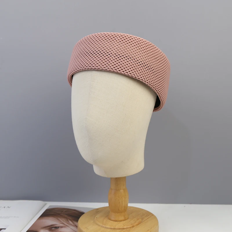 Sommerliche Mesh-Outdoor-Baskenmütze für Damen – Atmungsaktive Taqiyah Kufi Hard Pink Berets Caps – Eleganter Sonnenhut – Großhandel – Detail 19