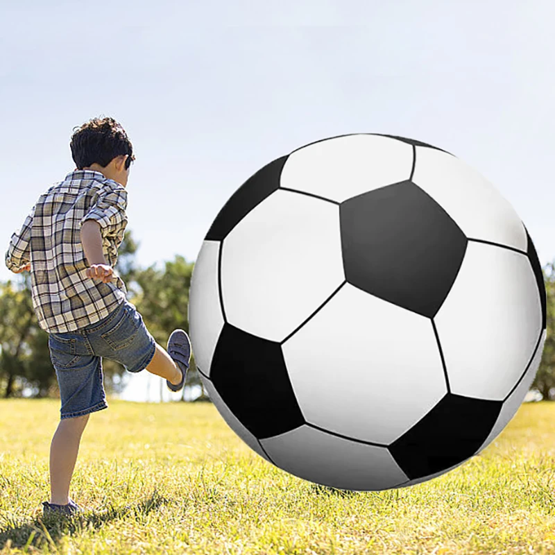 Gigantische PVC-gazonballon Buitenspellen opblaasbaar speelgoed grasvoetbal school kleuterschool leuke sportbal strandvoetbal