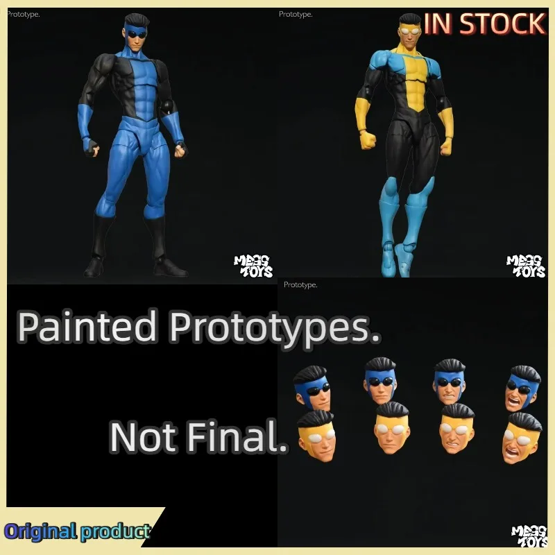 

【IN STOCK】 Original Product MESS TOYS Flying Swordsman Yellow & Blue Suit 1/12 Articulated Joints Figure Multiple Head Sculpts