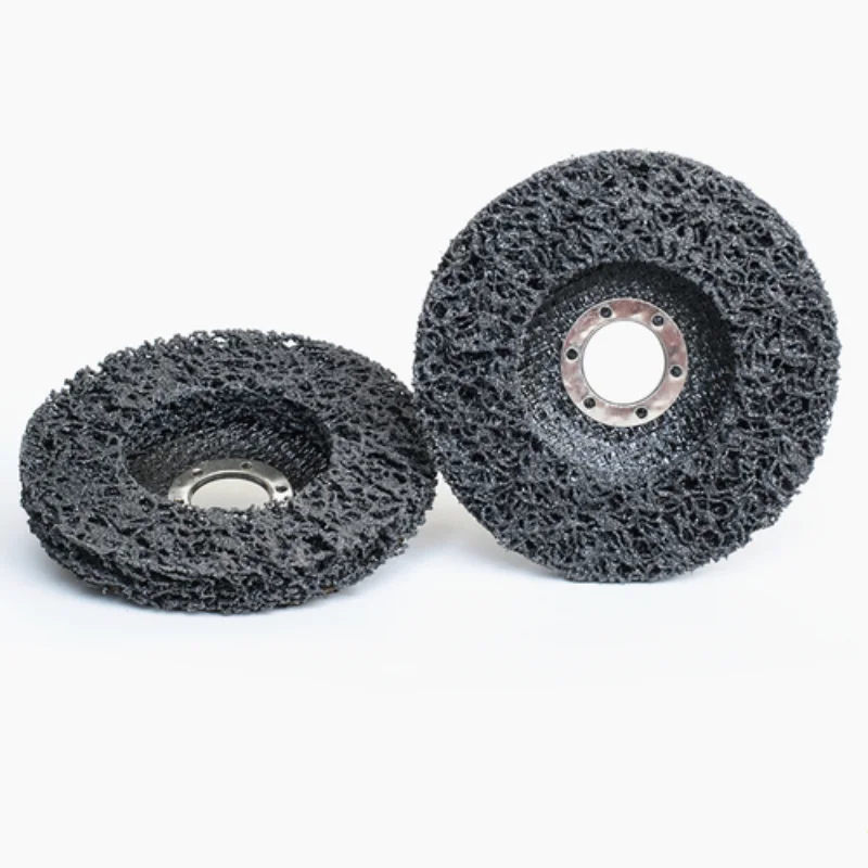 2pcs/set 125mm Poly Strip Disc Abrasive Wheel Paint Rust Removal Clean For Angle Grinder