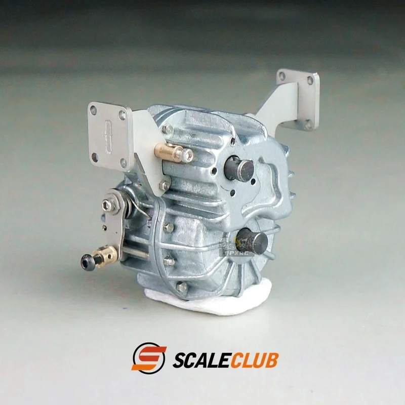 

Scaleclub Model 1/14 Truck Mud Head Center Diff W Lock Transfer Case For Tamiya Scania 770S MAN Benz Volvo RC Trailer Tipper