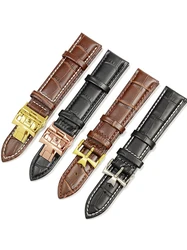 19mm 20mm 21mm 22mm Genuine Leather Watchband Replacement for Vacheron Constantin Patrimony VC Cowhide Men Women Watch Strap