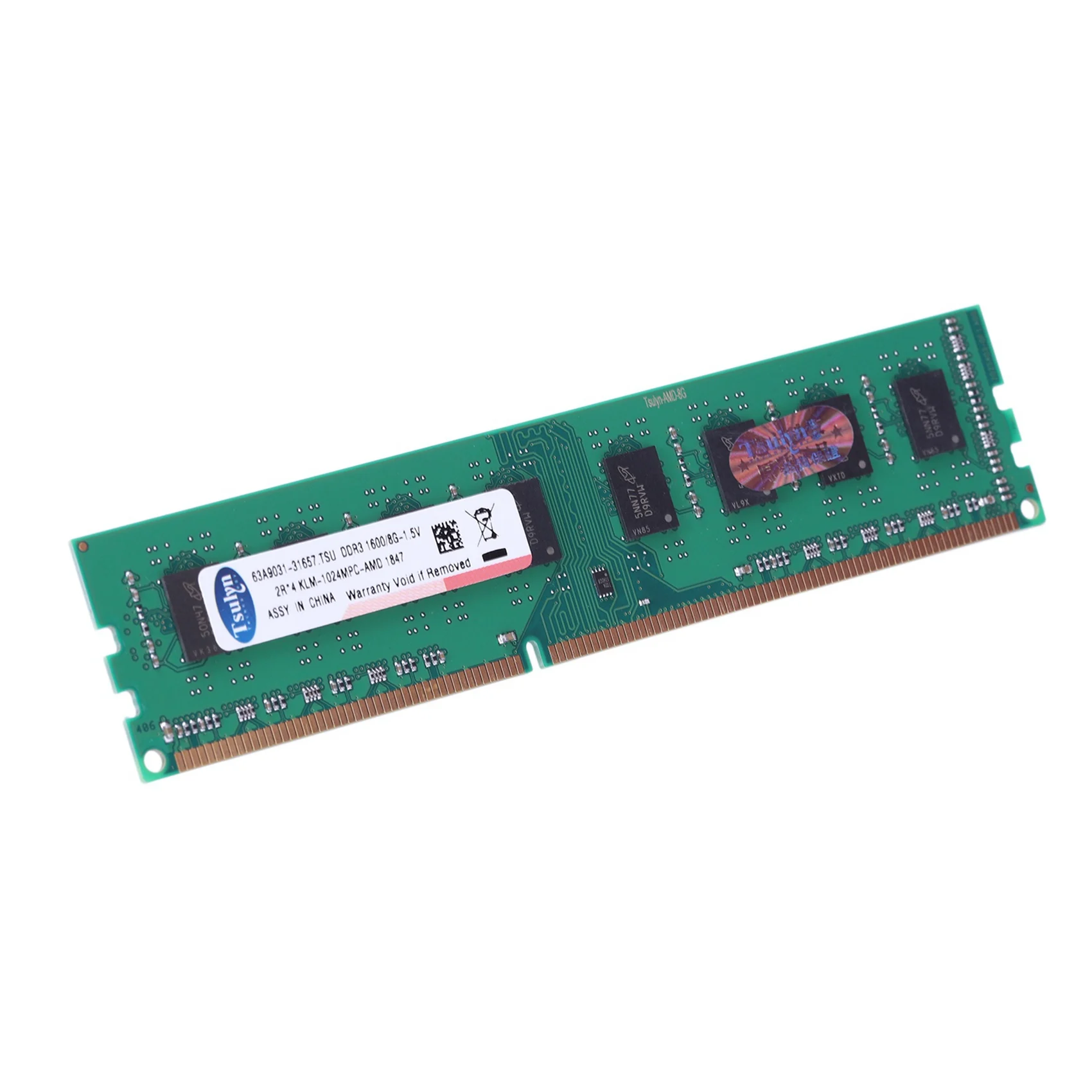 BAAE 2X Tsulyn 8Gb Ddr3 1600Mhz Ram Desktop Memory Dimm Only For Amd F2 M2 Computer Pc