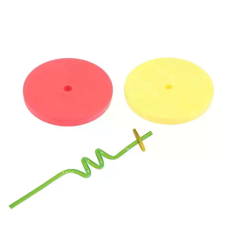  Silicone Straw Lip Blocks for Kids Articulation Therapy Easy to Clean Reusable for Speech Practice Activities