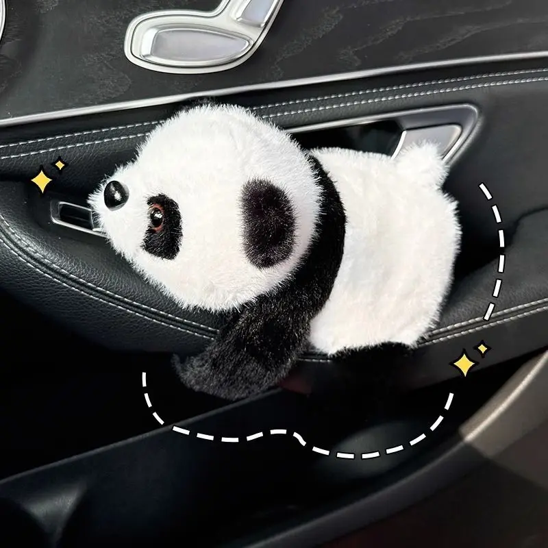 

Cute Cartoon Panda Car Decoration Plush Doll Electric Car Accessories Interior Home Decoration Accessories Home Desk Ornament